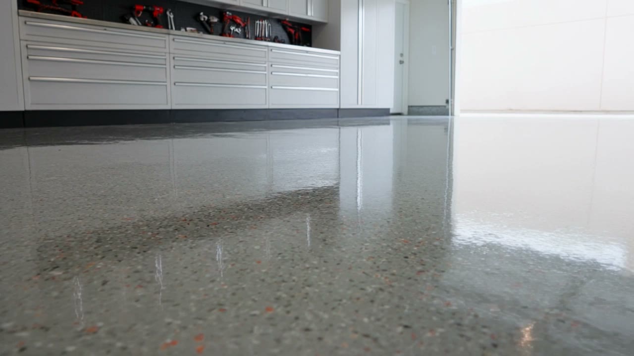 Epoxy flooring in Millican, Texas